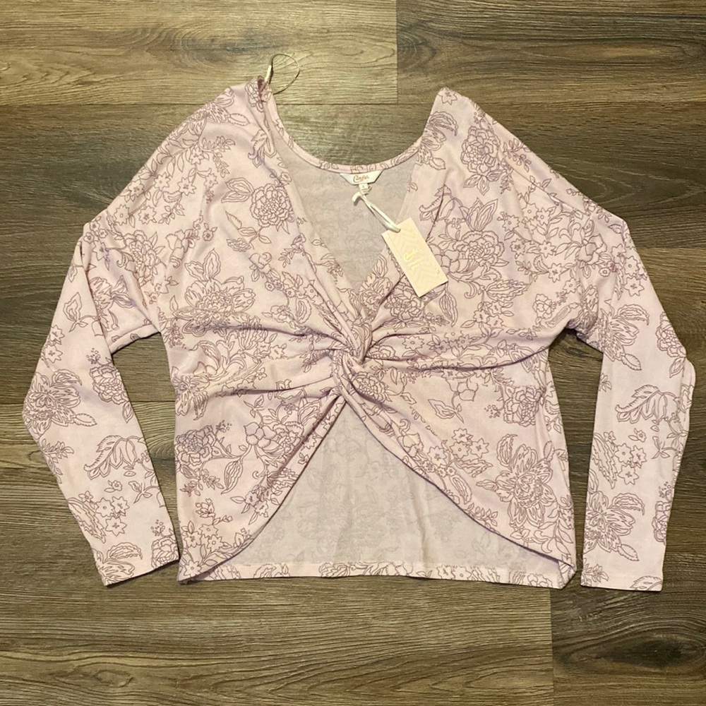 NWT Candie’s Reverse Knot Knit Sweater